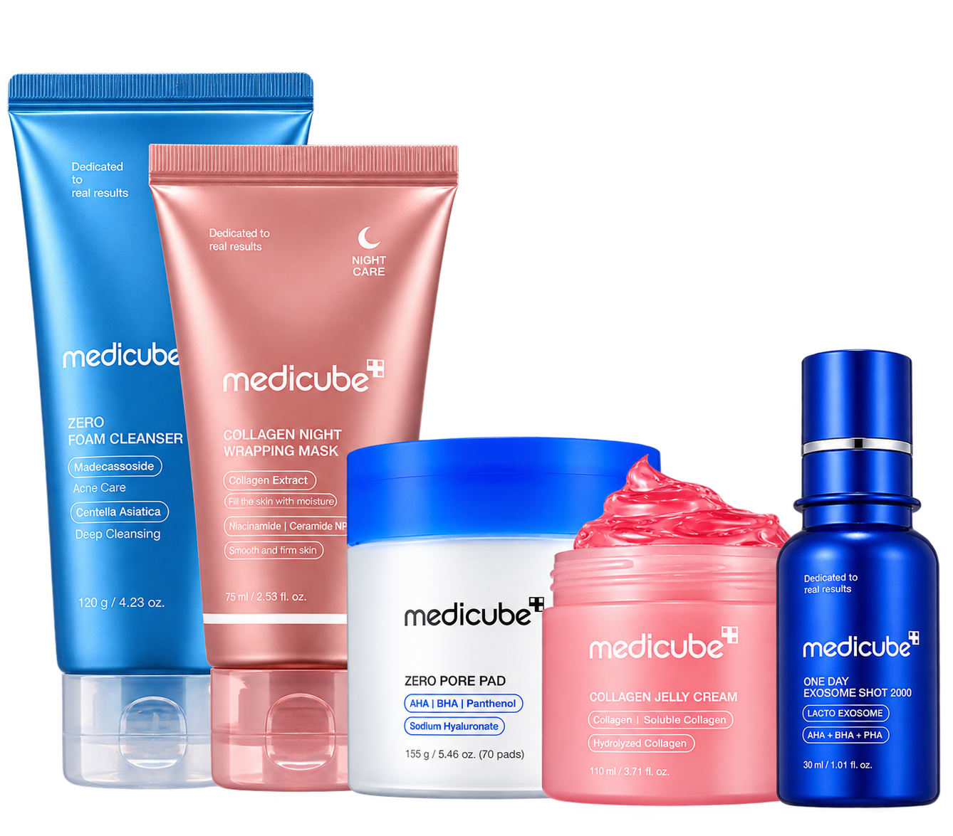 Kit Medicube de skin care liberado no desafio